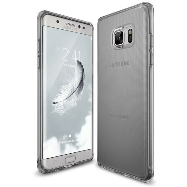Ringke Air Galaxy Note 7 FE ile Uyumlu Kılıf Smoke Black