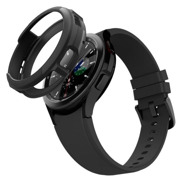 Galaxy Watch 4 Classic (42mm) ile Uyumlu Kılıf, Spigen Liquid Air Matte Black