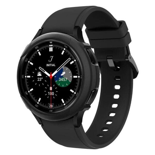 Galaxy Watch 4 Classic (42mm) ile Uyumlu Kılıf, Spigen Liquid Air Matte Black