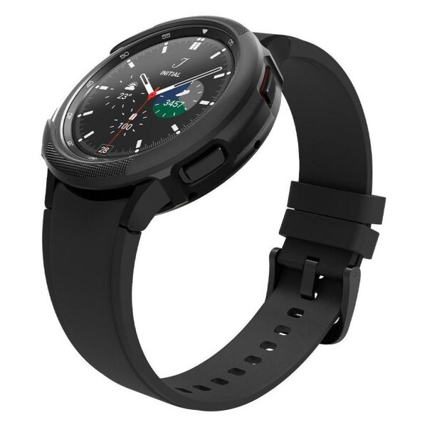 Galaxy Watch 4 Classic (42mm) ile Uyumlu Kılıf, Spigen Liquid Air Matte Black