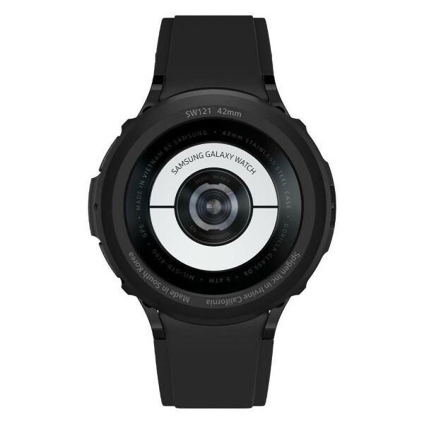 Galaxy Watch 4 Classic (42mm) ile Uyumlu Kılıf, Spigen Liquid Air Matte Black