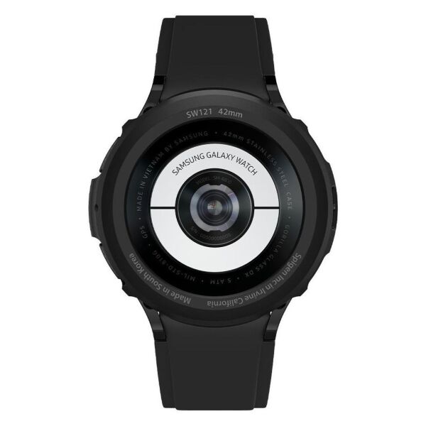 Galaxy Watch 4 Classic (42mm) ile Uyumlu Kılıf, Spigen Liquid Air Matte Black