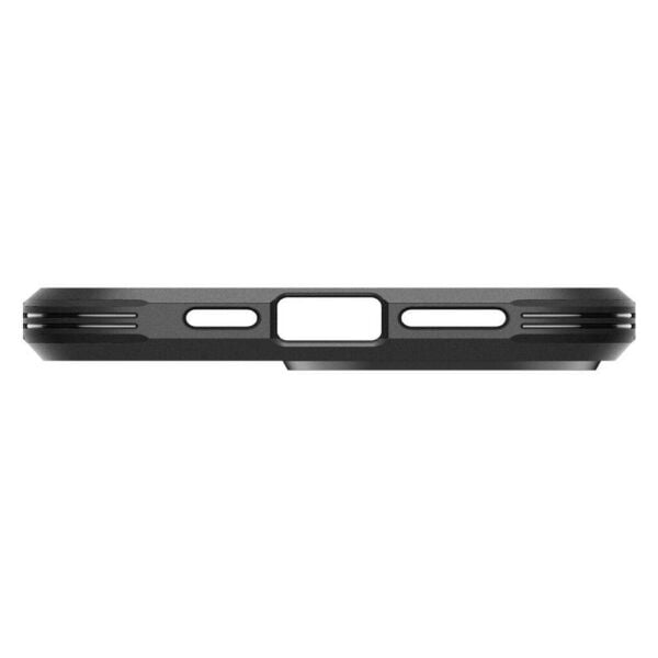Spigen iPhone 15 Pro ile Uyumlu Kılıf Tough Armor Magfit (Magsafe Uyumlu) Black
