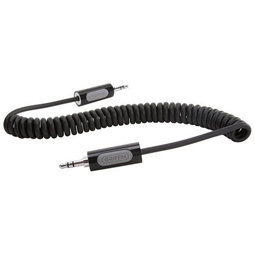 Griffin Auxillary Audio Aux Kablosu Spiralli 1,8 Metre