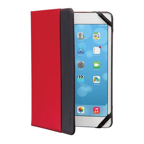Targus Foliostand iPad Mini ile Uyumlu Kılıf Kırmızı THZ372EU