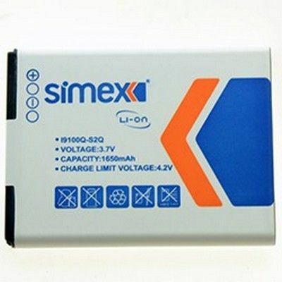 Simex I9100 Galaxy S2 ile Uyumlu Batarya EBF1A2GBU