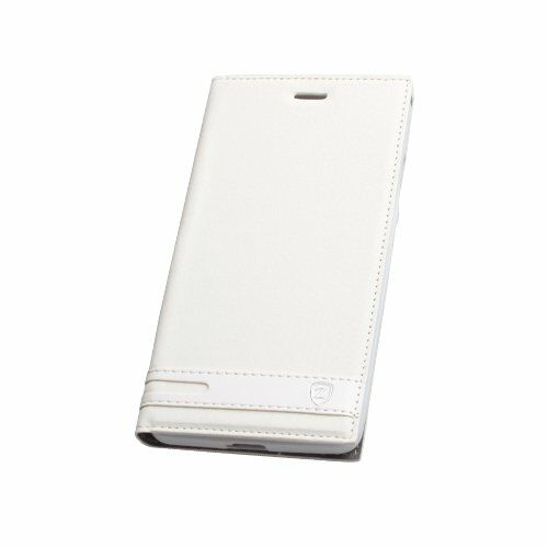 K5 Note ile Uyumlu Kılıf Elite Serisi Yan Model Kapaklı Beyaz