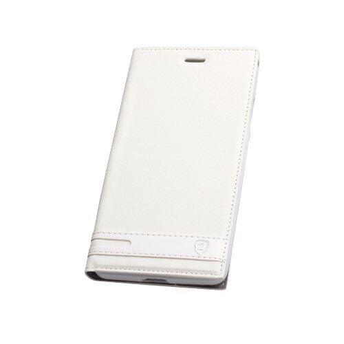 K5 Note ile Uyumlu Kılıf Elite Serisi Yan Model Kapaklı Beyaz