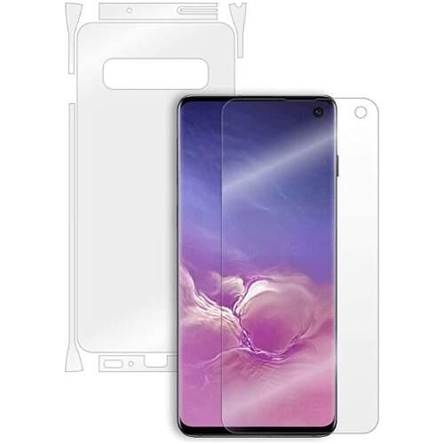 Galaxy S10e ile Uyumlu Ön-Arka Jelatin Tam Koruma