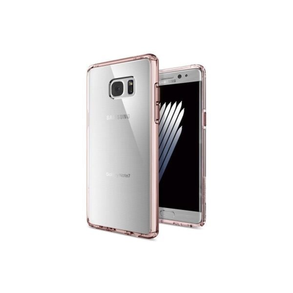 Spigen Galaxy Note 7 ile Uyumlu Kılıf Ultra Hybrid Rose Crystal