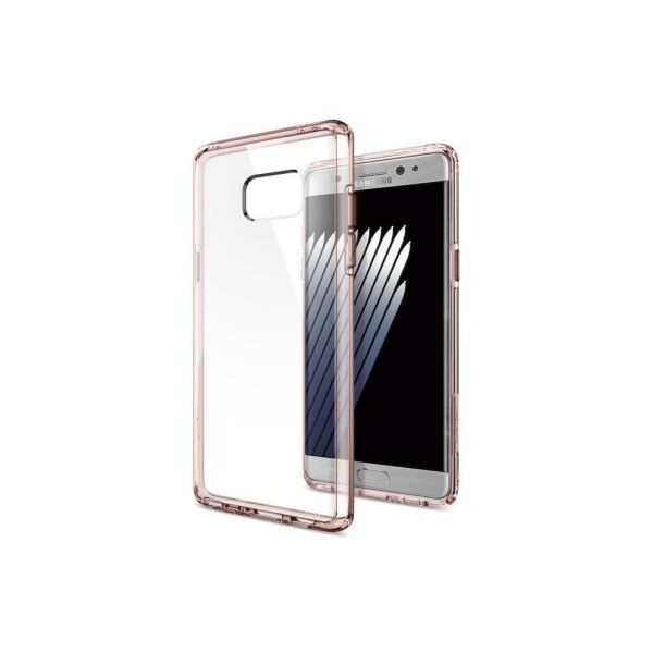 Spigen Galaxy Note 7 ile Uyumlu Kılıf Ultra Hybrid Rose Crystal