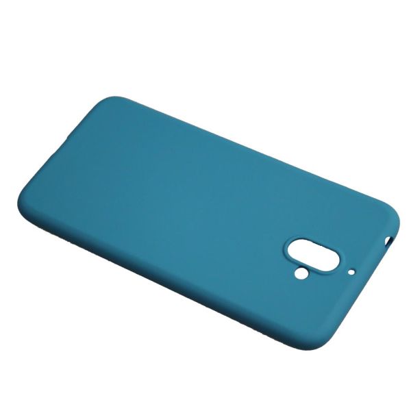 Via F1 ile Uyumlu Silikon Kılıf Mavi