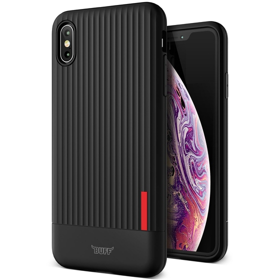 Buff iPhone XS Max ile Uyumlu  Single Fit Kılıf Black