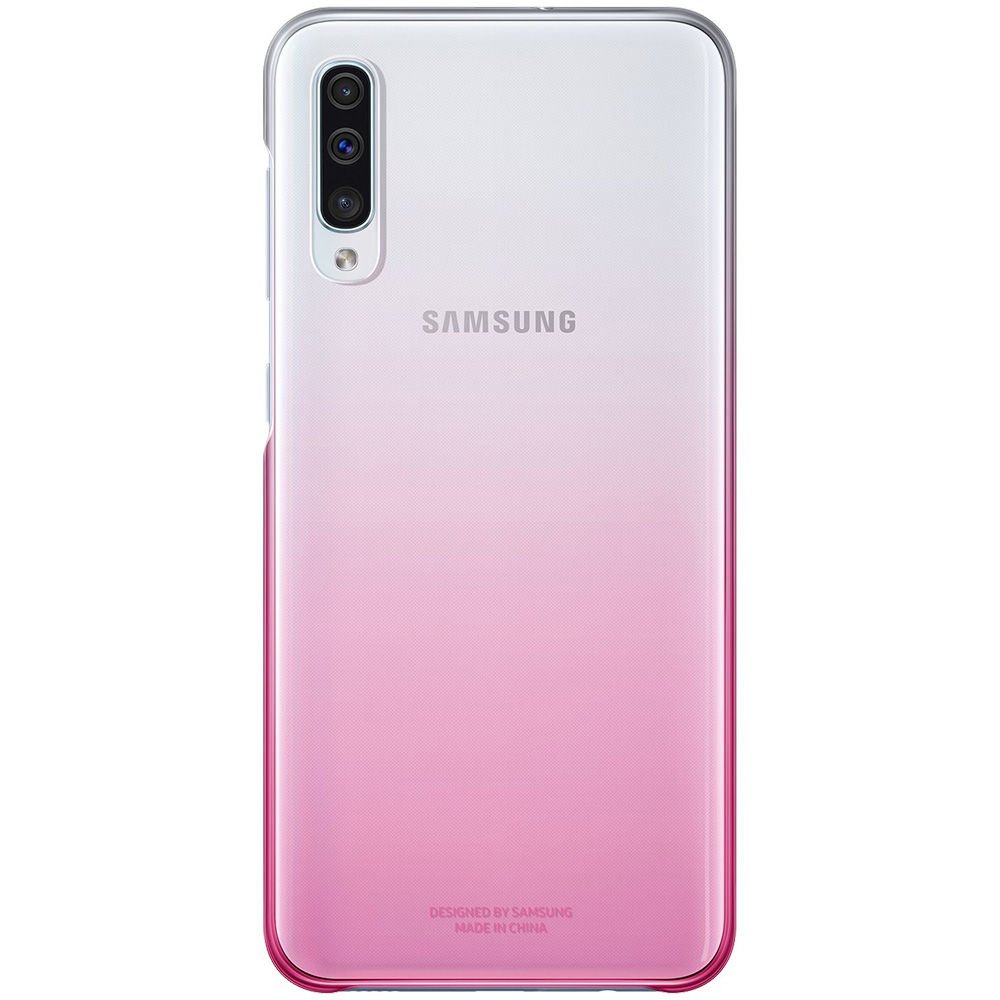 Galaxy A50 ile Uyumlu Clear Cover Pembe EF-AA505CPEGWW (Out)