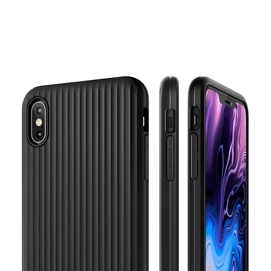 Buff iPhone XS / X ile Uyumlu Single Fit Kılıf Black
