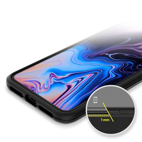 Buff iPhone XS / X ile Uyumlu Single Fit Kılıf Black