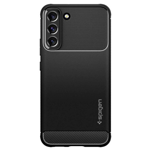 Spigen Galaxy S22 Plus 5G ile Uyumlu Kılıf Rugged Armor Matte Black