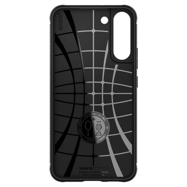 Spigen Galaxy S22 Plus 5G ile Uyumlu Kılıf Rugged Armor Matte Black