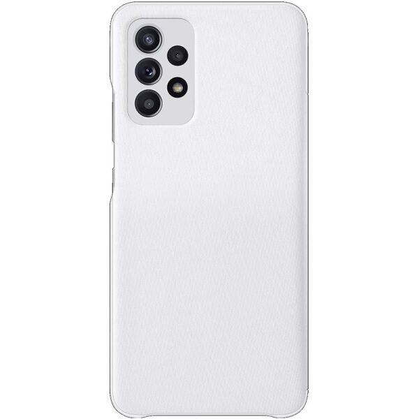 Galaxy A32 ile Uyumlu S View Cüzdan Kılıf Beyaz EF-EA325PWEGTR