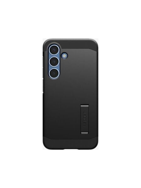 Spigen Galaxy S25 ile Uyumlu Kılıf Tough Armor Al MagFit Özellikli Kickstand Black