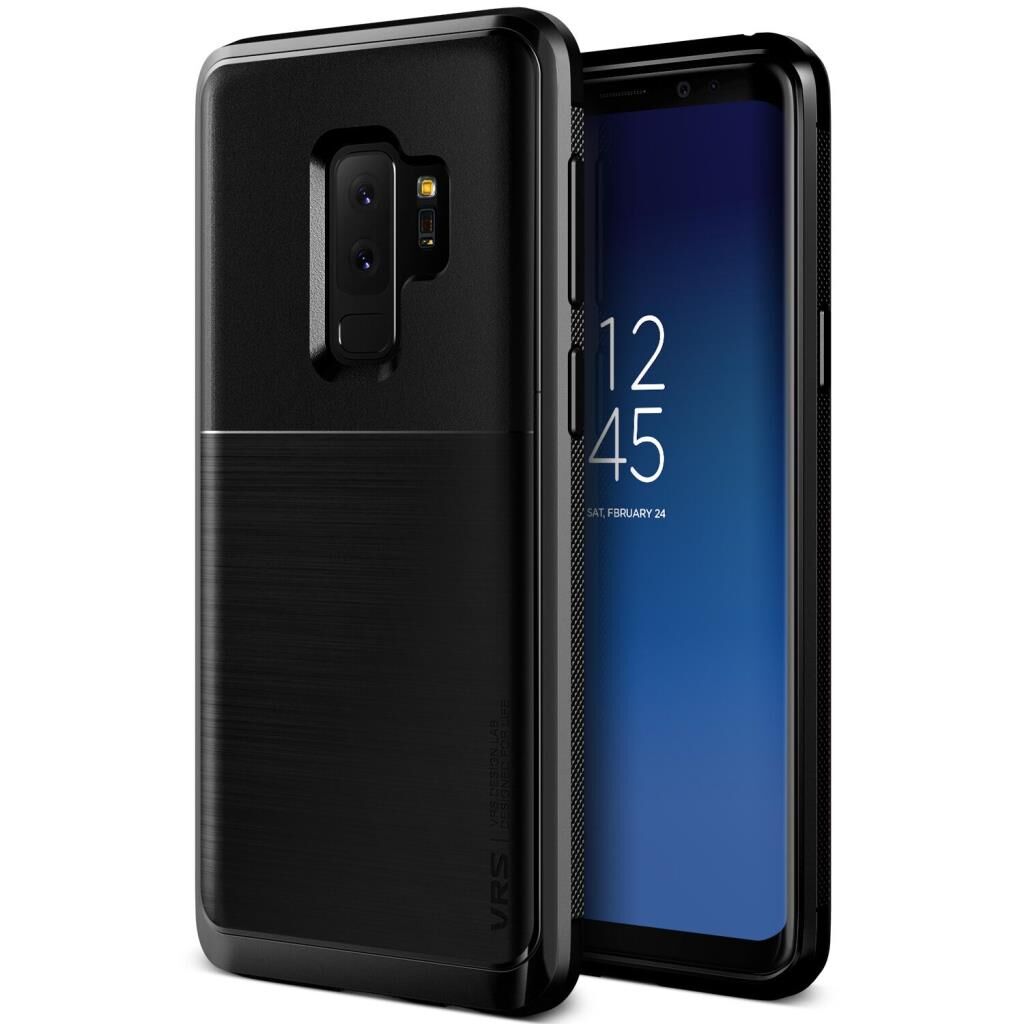 VRS Design Galaxy S9 Plus ile Uyumlu High Pro Shield Kılıf Metallic Black