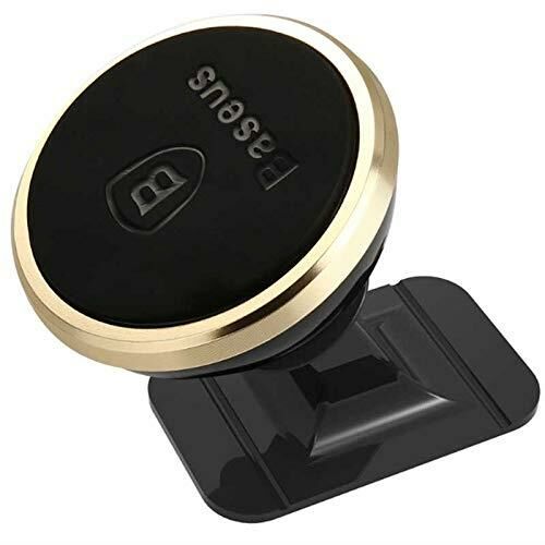 Baseus 360-Derece Dönen Araç İçi Manyetik Telefon Tutucu Gold Sugent-NT0V