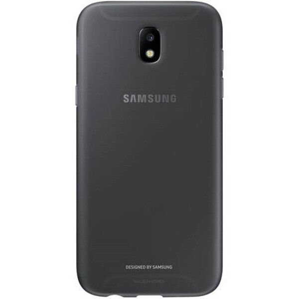 Galaxy J7 2017 ile Uyumlu Jelly Silikon Kılıf Siyah (Out)
