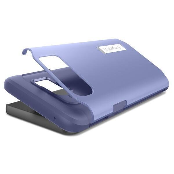 Spigen Galaxy Note 5 ile Uyumlu Kılıf Slim Armor Violet