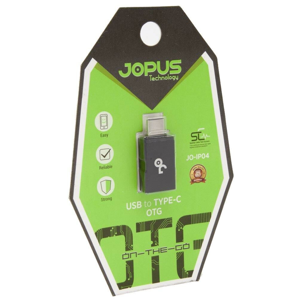 Jopus Universal Type C Mix Mini USB Otg JO-IP04-Siyah