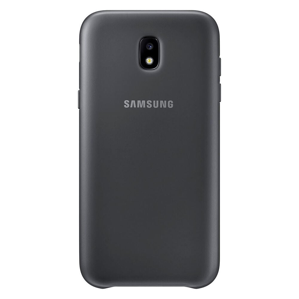 Galaxy J5 2017 ile Uyumlu Dual Layer Sert Kılıf Siyah (Out)