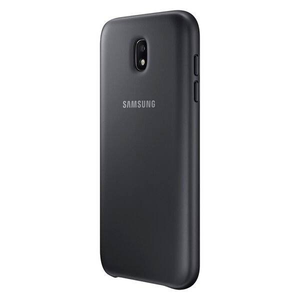 Galaxy J5 2017 ile Uyumlu Dual Layer Sert Kılıf Siyah (Out)