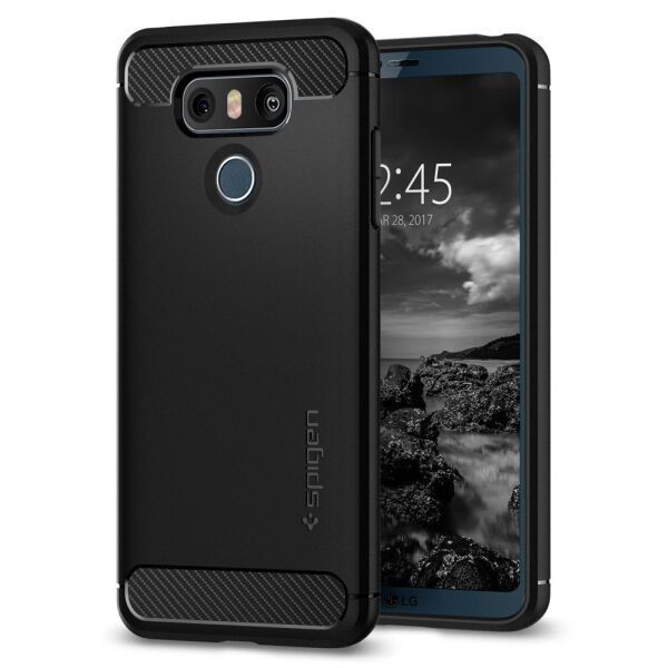 Spigen G6 ile Uyumlu Kılıf Rugged Armor