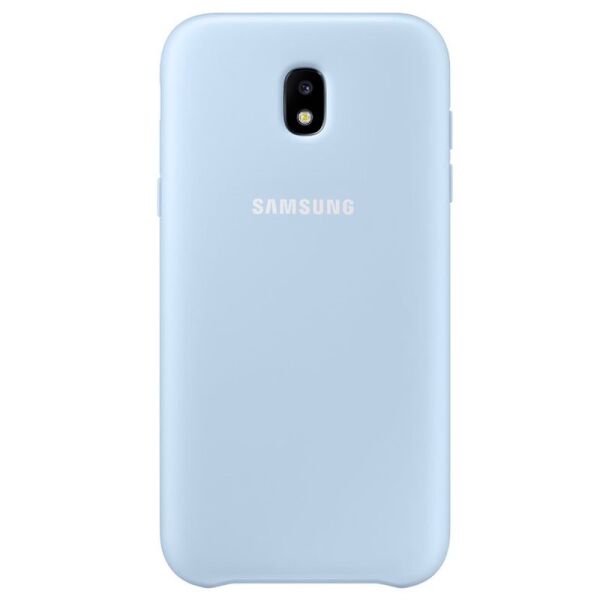 Galaxy J5 2017 ile Uyumlu Dual Layer Sert Kılıf Mavi