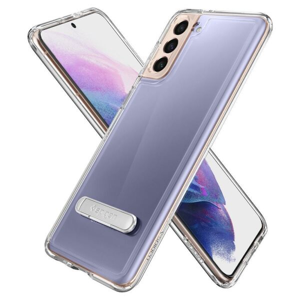 Spigen Galaxy S21 Plus ile Uyumlu Kılıf Ultra Hybrid S Crystal Clear