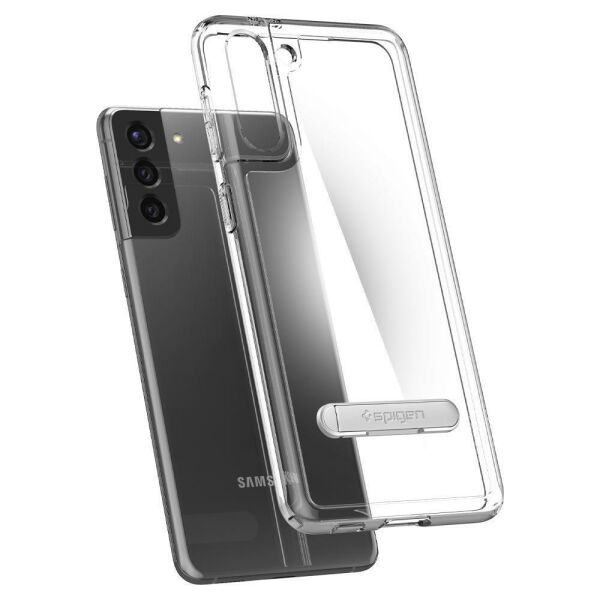 Spigen Galaxy S21 Plus ile Uyumlu Kılıf Ultra Hybrid S Crystal Clear