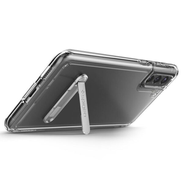 Spigen Galaxy S21 Plus ile Uyumlu Kılıf Ultra Hybrid S Crystal Clear