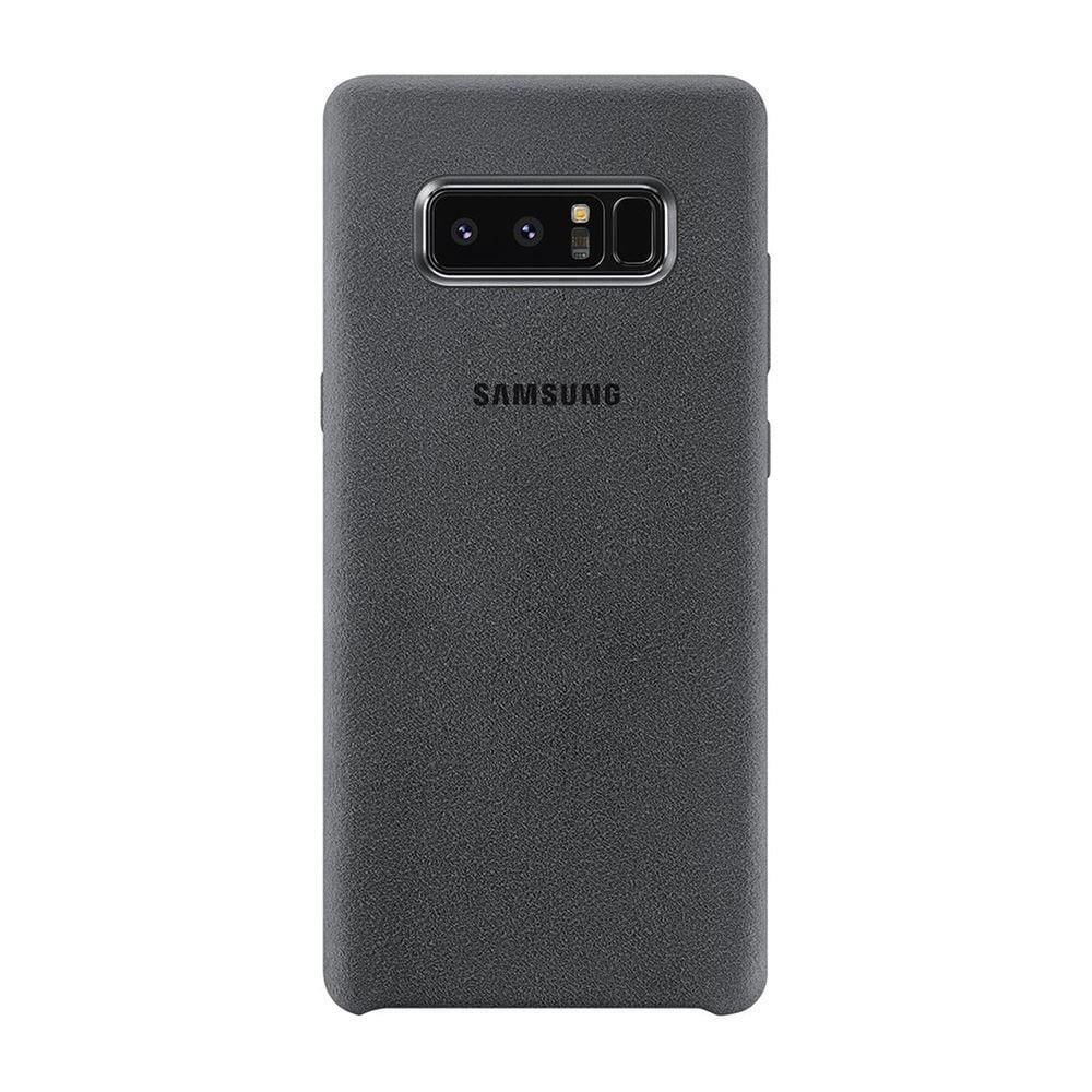 Galaxy Note 8 ile Uyumlu Alacantara Cover Gri EF-XN950AJEGWW (Out)