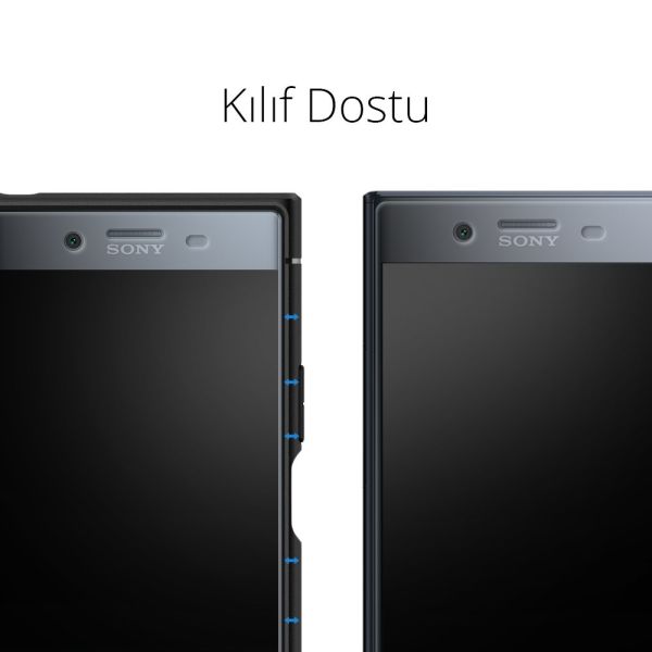 Spigen Xperia XZ Premium ile Uyumlu Ekran Koruyucu Neo Flex (2 Adet)