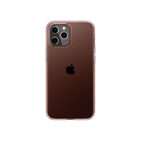 Spigen iPhone 12 Pro Max ile Uyumlu Kılıf Crystal Flex Rose Crystal