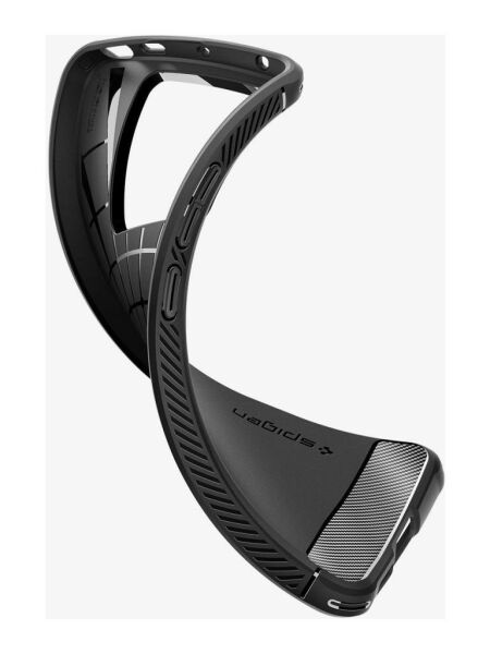 Spigen  Note 13 Pro 5G / POCO X6 5G ile Uyumlu Kılıf Rugged Armor Black