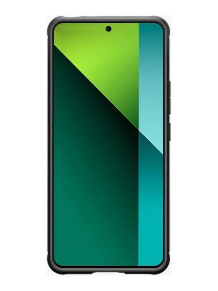 Spigen Note 13 Pro 5G / POCO X6 5G ile Uyumlu Kılıf Rugged Armor Black