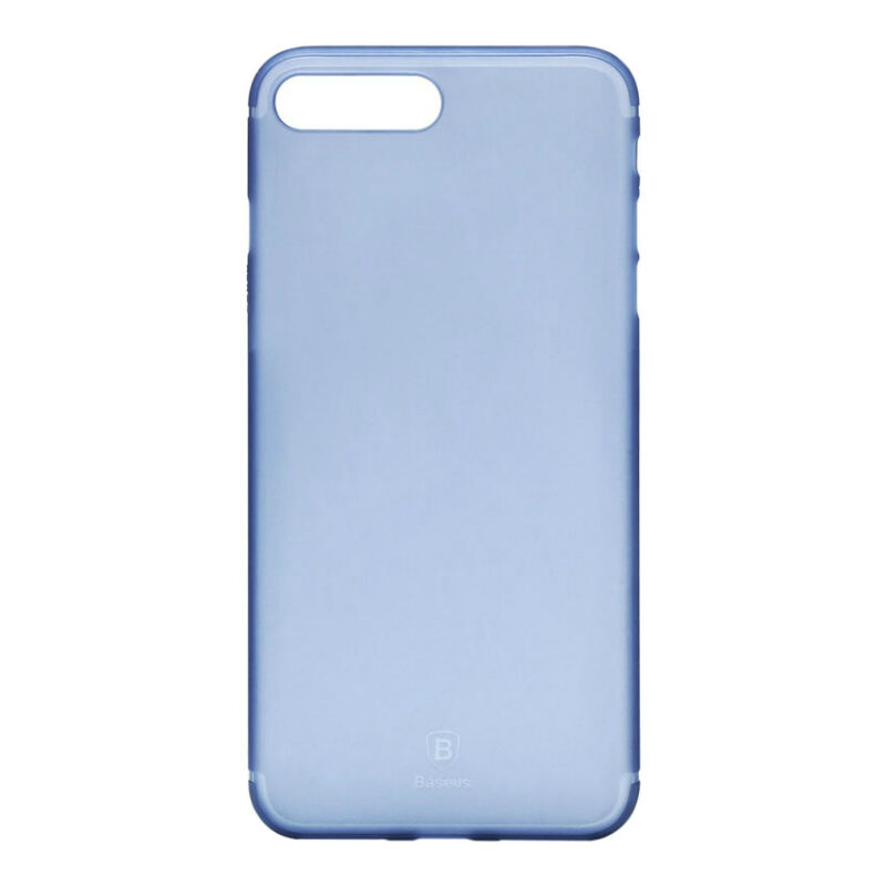 Baseus iPhone 7 Plus/8 Plus ile Uyumlu Slim Case Kılıf Lacivert