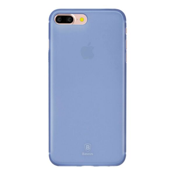 Baseus iPhone 7 Plus/8 Plus ile Uyumlu Slim Case Kılıf Lacivert