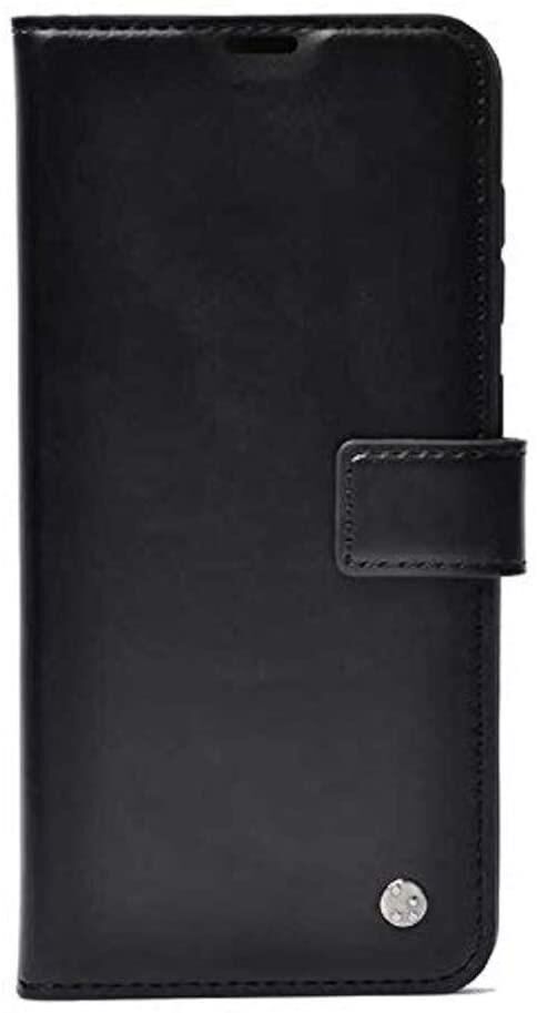 Galaxy S10 Lite (A91) ile Uyumlu Kılıf Yan Model Kartlıklı Cüzdanlı Siyah