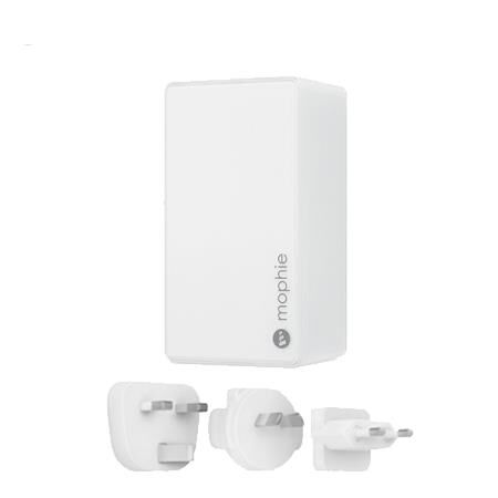 Mophie Çift Çıkışlı Seyahat Şarj Cihazı