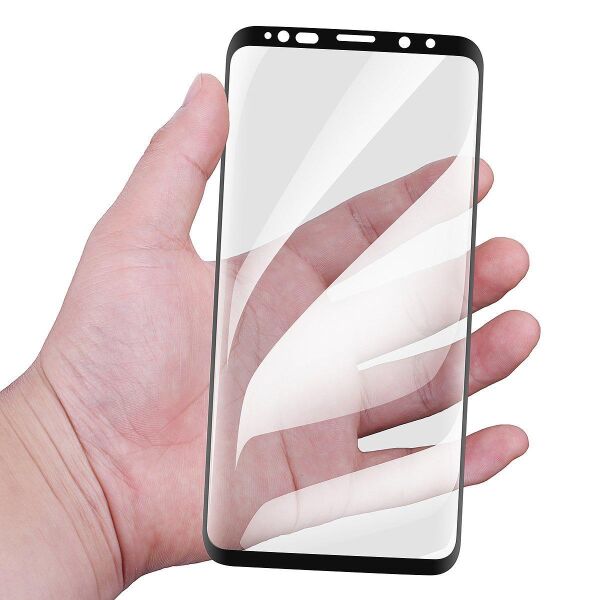 Buff Galaxy S9 Plus ile Uyumlu 5D ile Uyumlu Glass Ekran Koruyucu