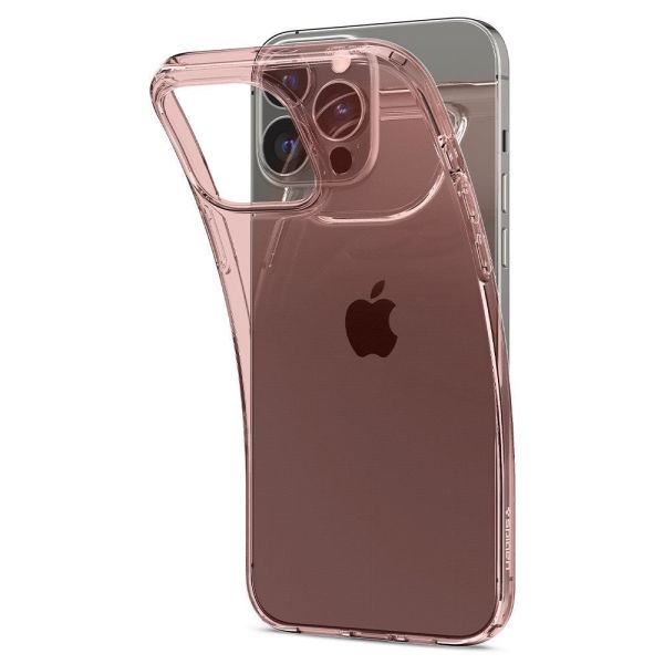 Spigen iPhone 13 Pro ile Uyumlu Kılıf Crystal Flex Rose Crystal