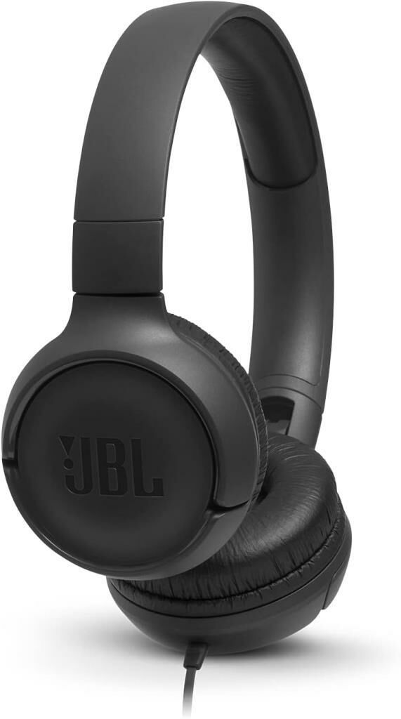 JBL Tune 500 Kulak Üstü Kablolu Kulaklık Siyah