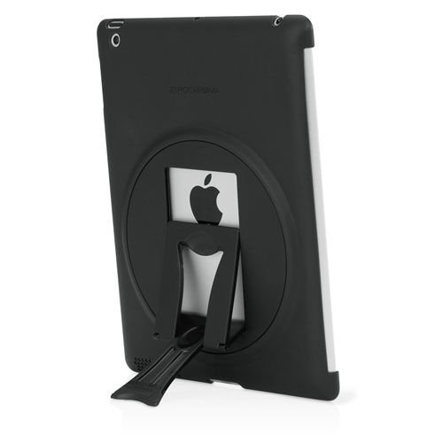 iPad 4/3/2 ile Uyumlu ZeroChroma Vario Sc Arka Kılıf Siyah