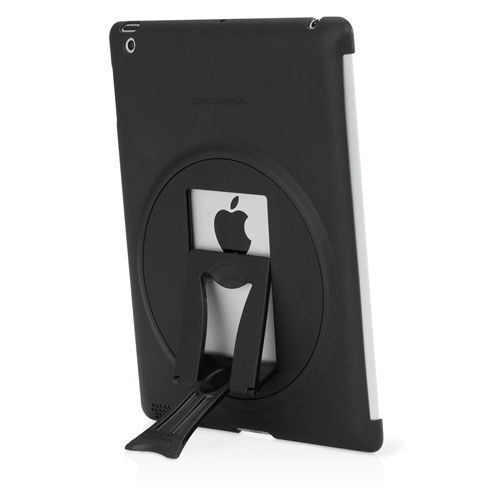 iPad 4/3/2 ile Uyumlu ZeroChroma Vario Sc Arka Kılıf Siyah